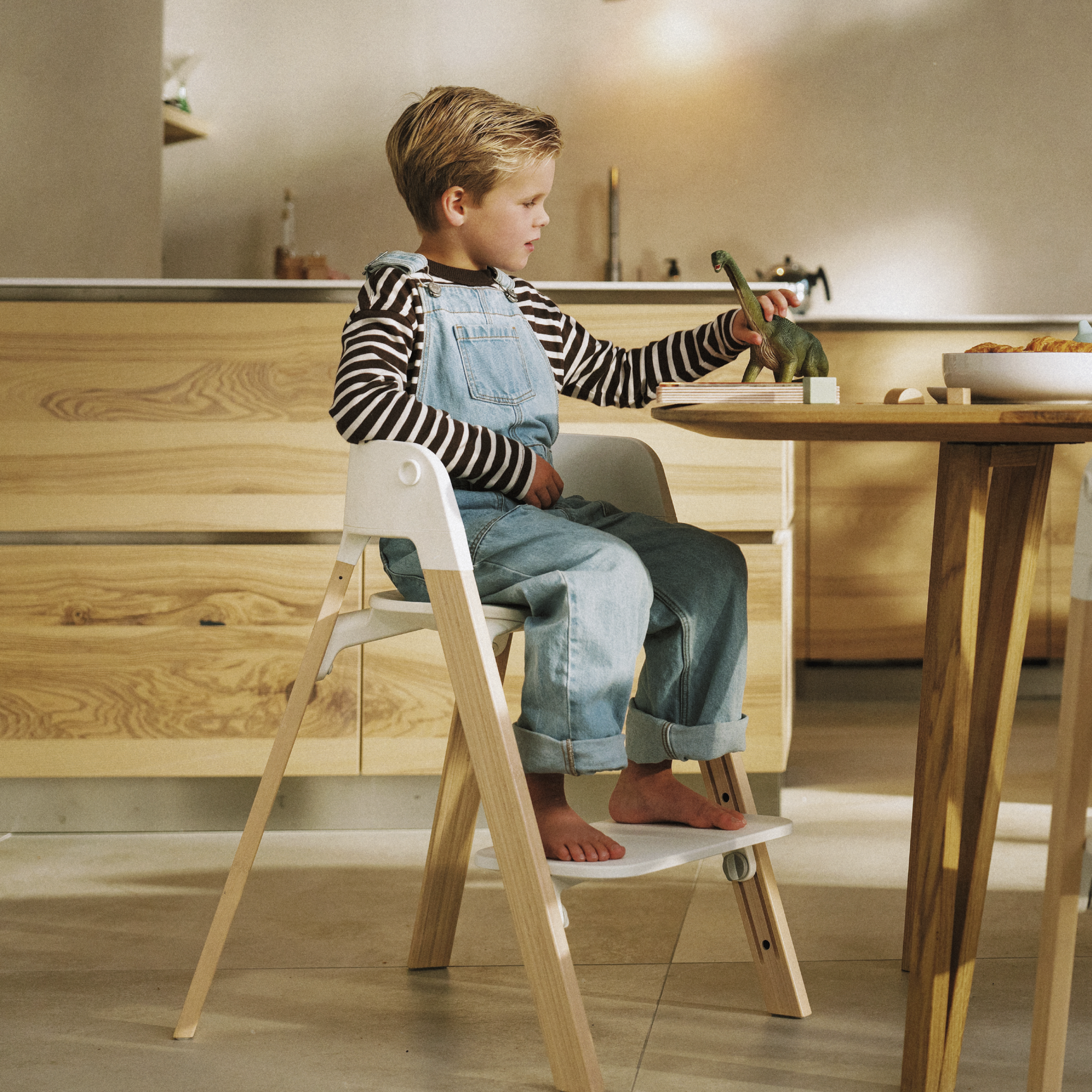 Trona Steps™, Blanco/Natural, mainview galería de imágenes 5